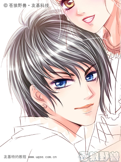 painter绘制精美漫画 我们 painter教程