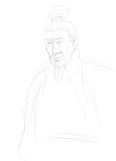 painter人物教程：曹操 我们 painter教程