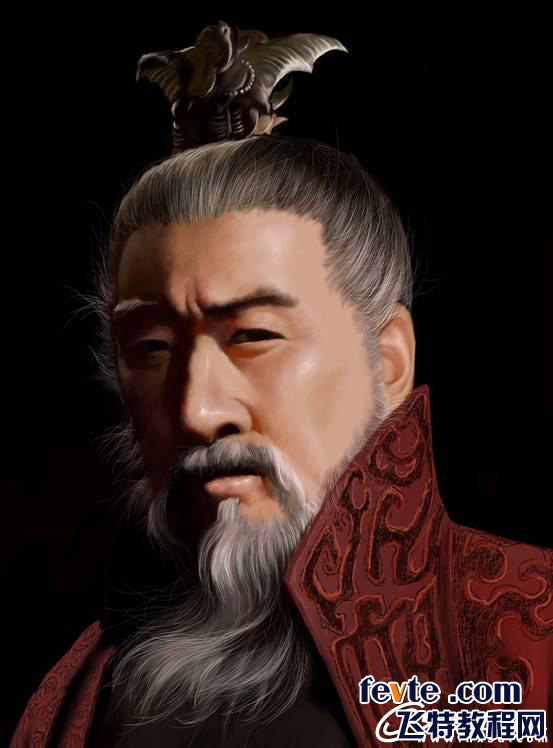 painter人物教程：曹操 我们 painter教程