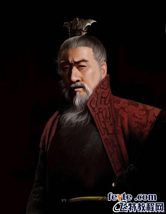 painter人物教程：曹操 我们 painter教程