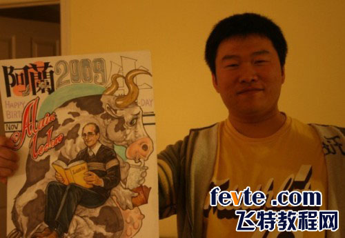 手绘插画过程 我们 painter教程