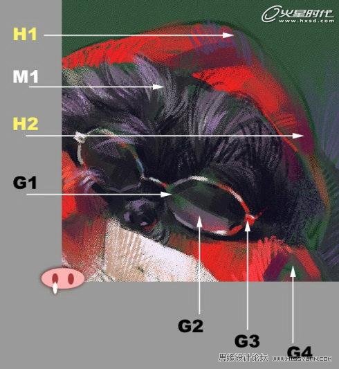 绘画的技巧:色彩规律全面解析,PS教程,我们教程网