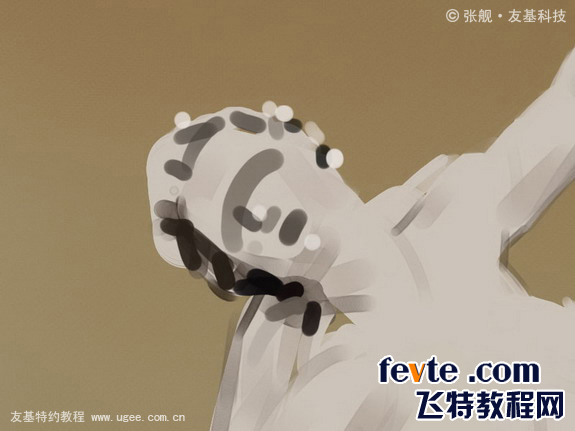 PAINTER临摹雕塑教程 我们 painter教程