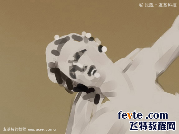 PAINTER临摹雕塑教程 我们 painter教程