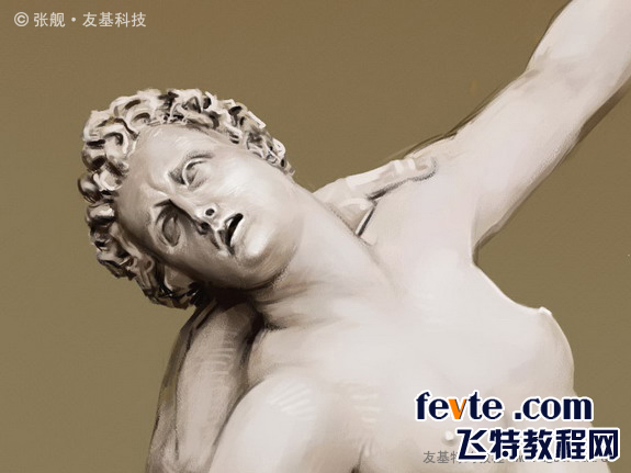 PAINTER临摹雕塑教程 我们 painter教程