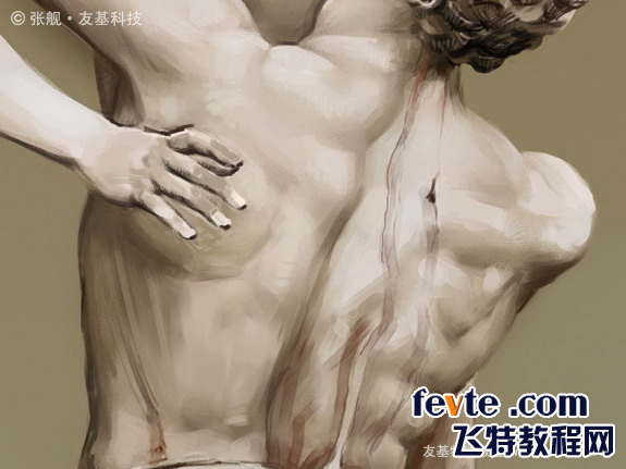PAINTER临摹雕塑教程 我们 painter教程