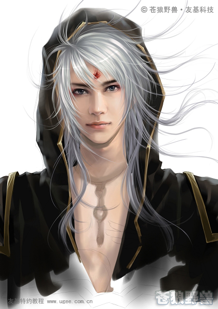 painter绘制帅气魔法师 我们 painter教程