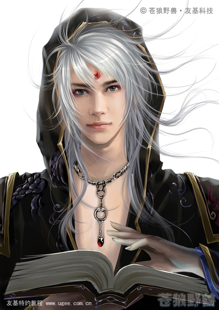 painter绘制帅气魔法师 我们 painter教程