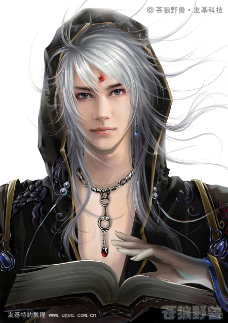 painter绘制帅气魔法师 我们 painter教程