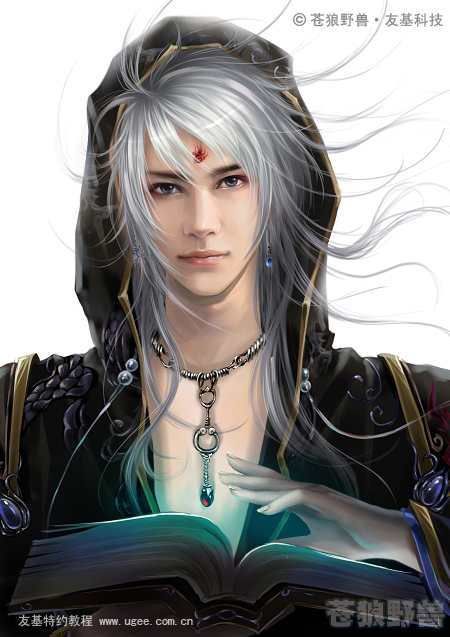 painter绘制帅气魔法师 我们 painter教程