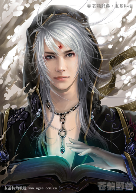 painter绘制帅气魔法师 我们 painter教程