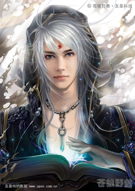 painter绘制帅气魔法师 我们 painter教程