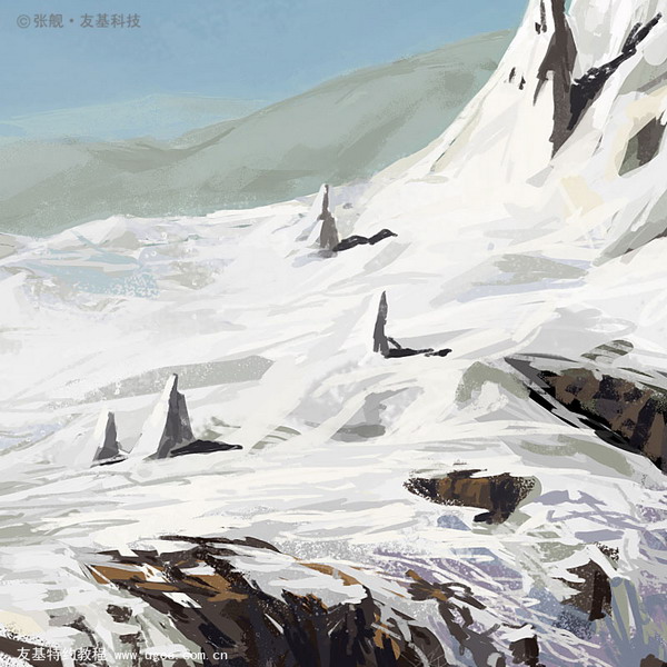 painter绘制坠机场景 我们 painter教程