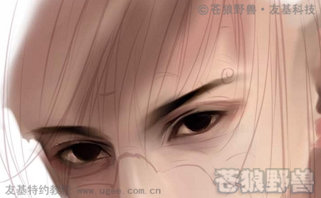painter绘制武侠故事中的世外高人插画 我们 PAINTER教程