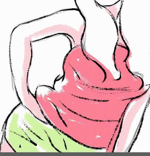 painter快速绘制女孩插画 我们 painter教程