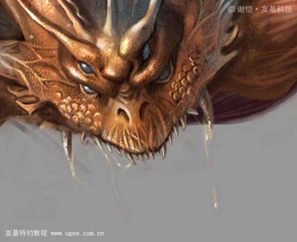 painter绘制科幻怪兽 我们 painter教程