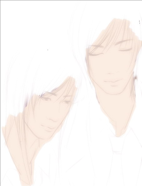 Painter绘制唯美男孩漫画 我们 Painter教程