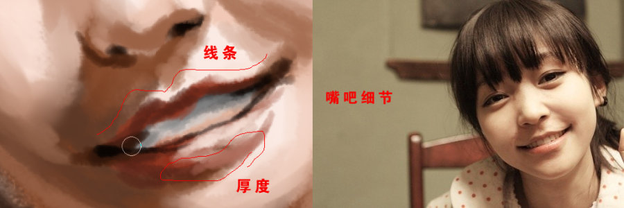 手绘_面部_临摹_写实 我们 painter教程