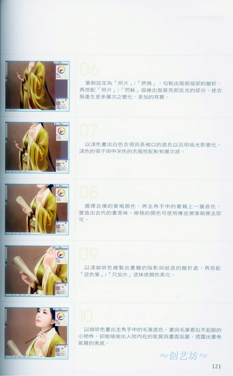 Painter绘制两种风格的美女-插画王子技巧公开 我们 Painter教程121.jpg