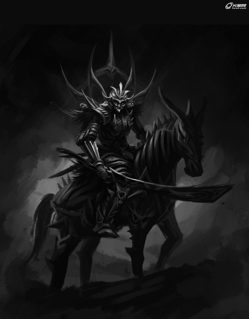 painter绘制流亡武士 我们 painter教程