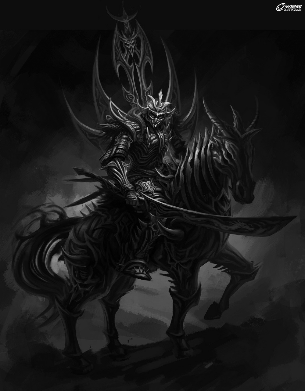 painter绘制流亡武士 我们 painter教程