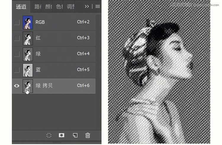 ps怎么制作波普人像?Photoshop制作金色复古的波普人像效果教程